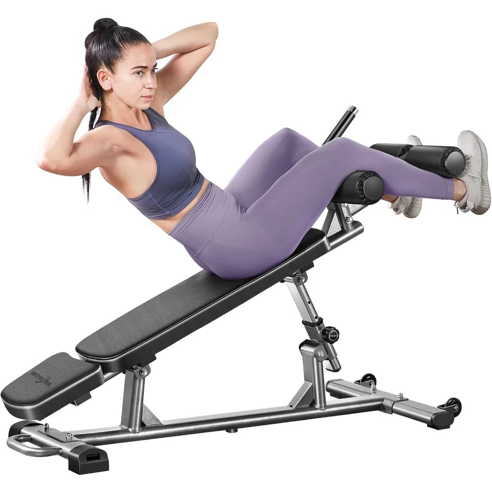 Adjustable Sit-Up Bench – Multi-Angle Weight & Ab Training Bench