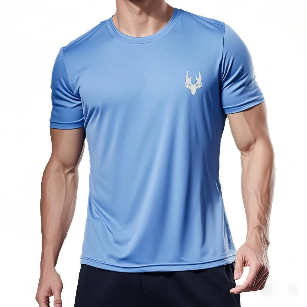 Men’s Quick-Dry Running T-Shirt – Summer Sports Top