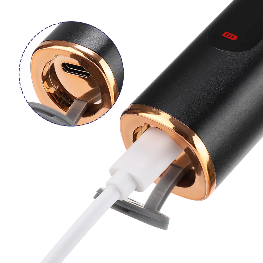 Electric Dental Cleaner – USB Rechargeable Tartar & Plaque Remover