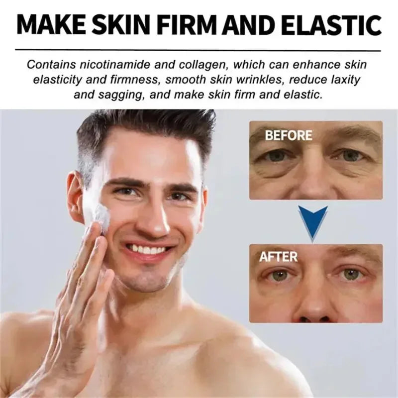 Men’s Retinol Anti-Wrinkle Cream – Collagen Firming & Moisturizing Skincare