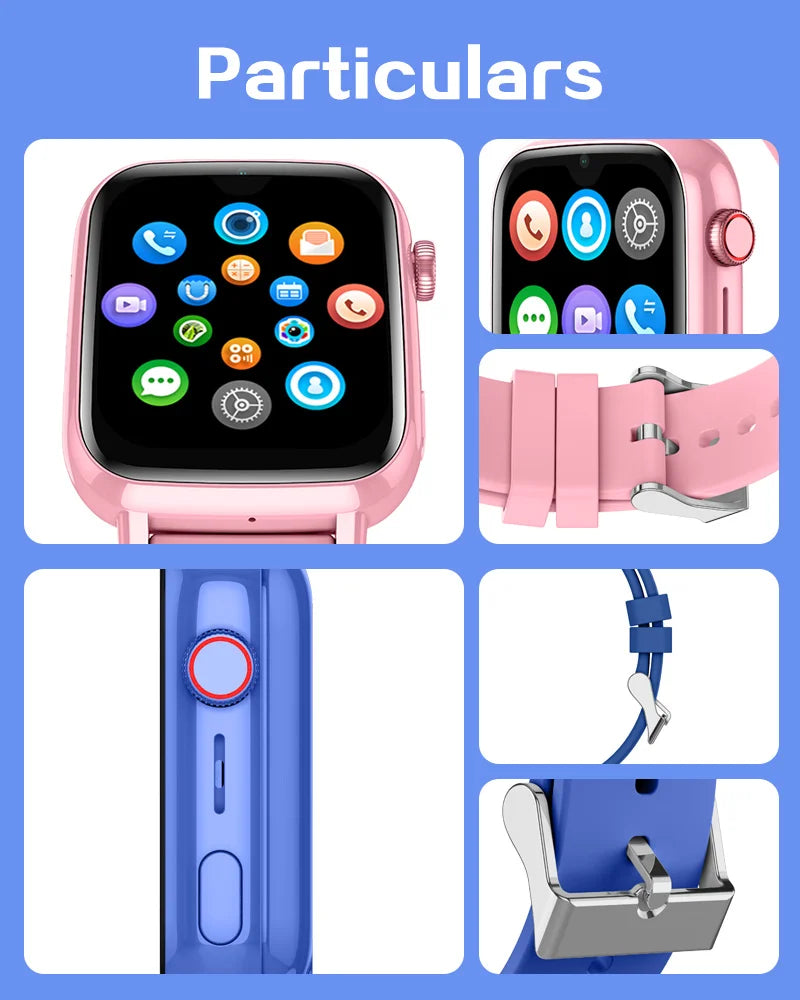 4G Kids Smart Watch – GPS Tracker, Video Call & SOS Safety Smartwatch