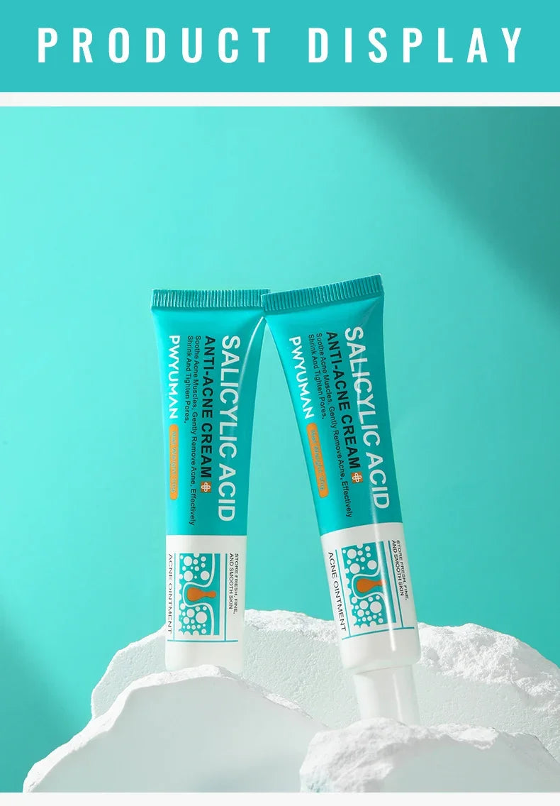 Salicylic Acid Acne Cream – Anti-Acne Repair & Pore Cleansing Skincare