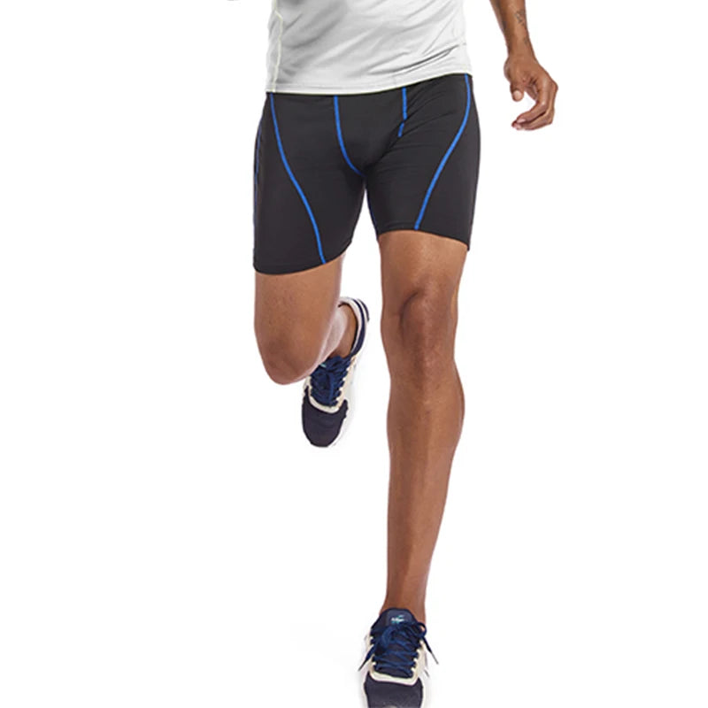 Men’s Compression Training Shorts – Quick-Dry Gym Tights