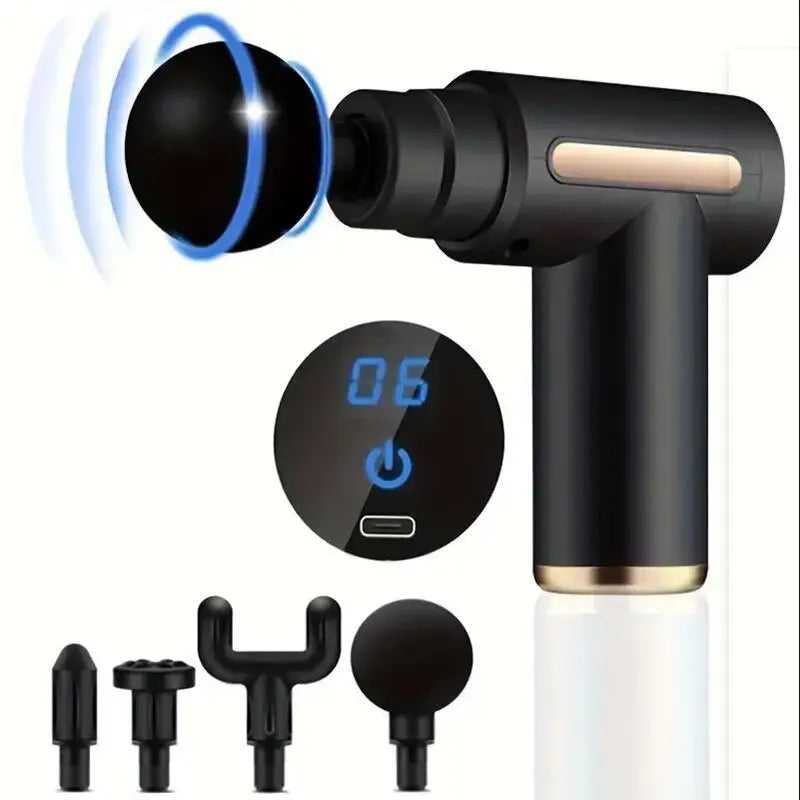 Portable Fascia Massage Gun – Deep Muscle Relaxation Tool