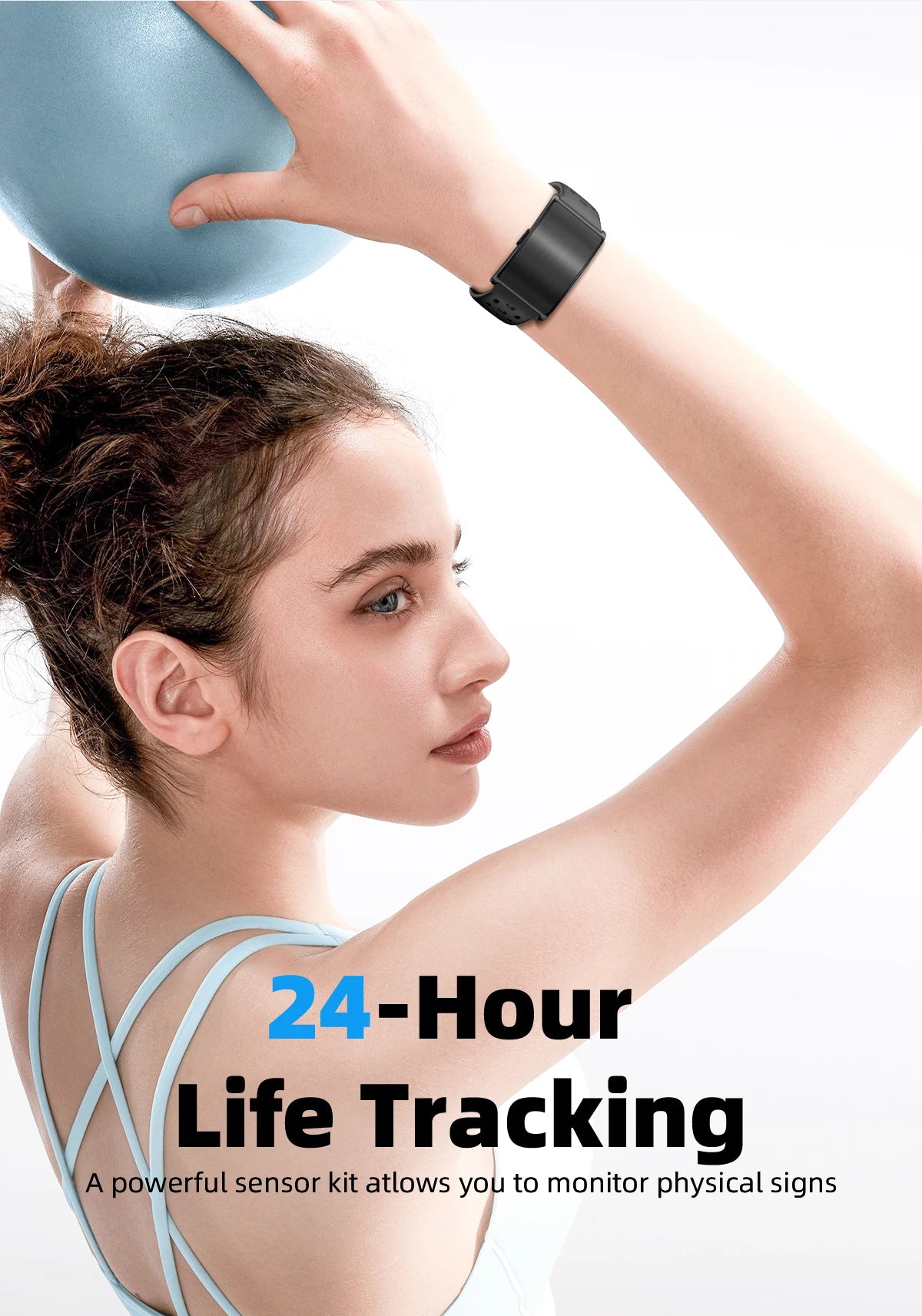 LIGE GPS Sports Smart Bracelet – Fitness & Health Tracker