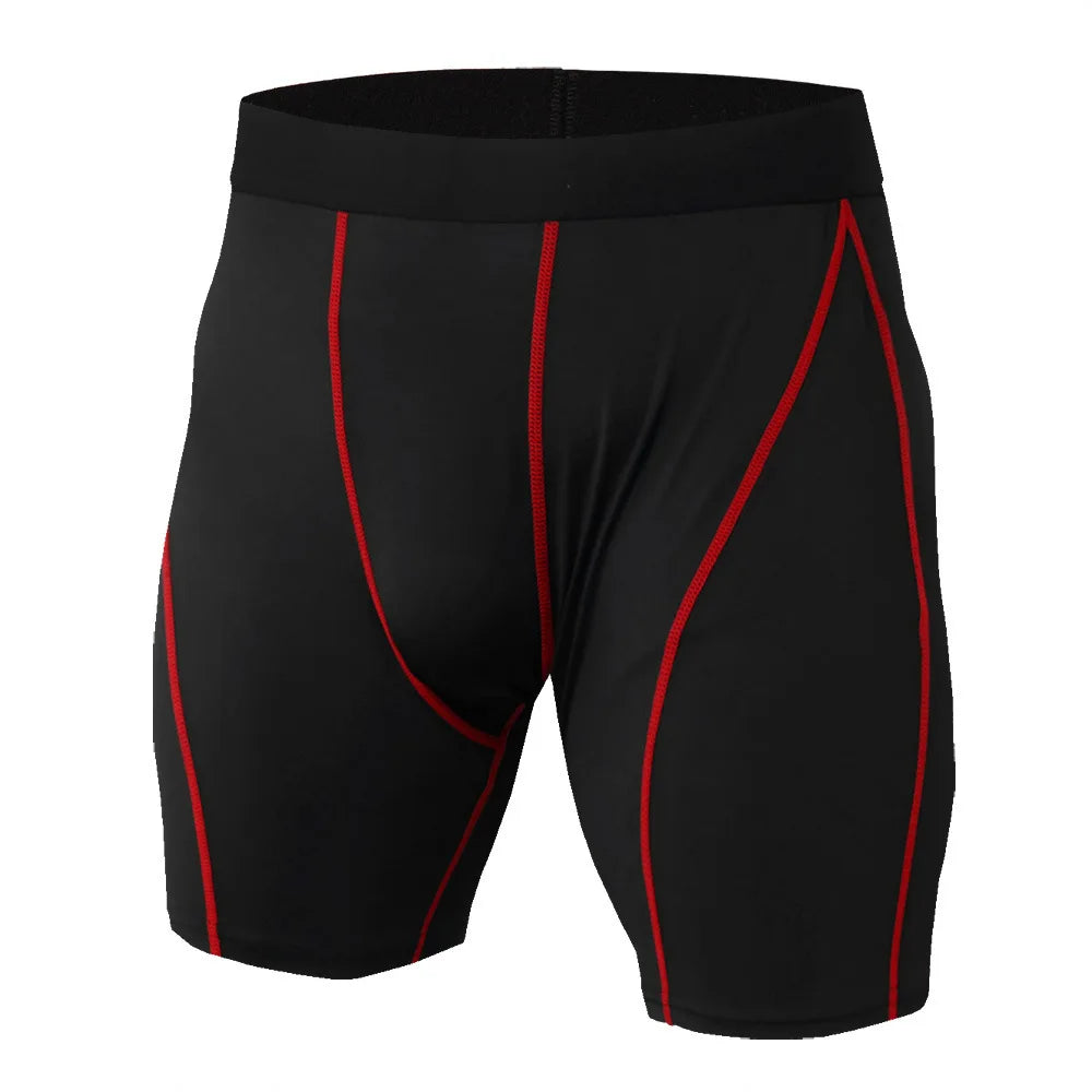 Men’s Compression Training Shorts – Quick-Dry Gym Tights
