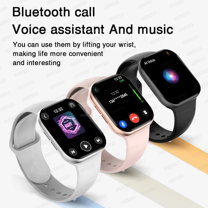 2025 Men’s Smartwatch Series 10 – AMOLED GPS Bluetooth Call Watch