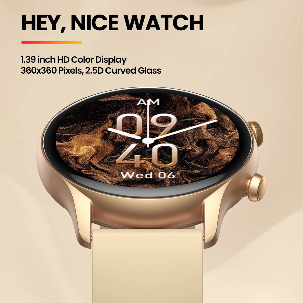 Zeblaze Btalk 3 Plus – HD Voice Calling Smartwatch