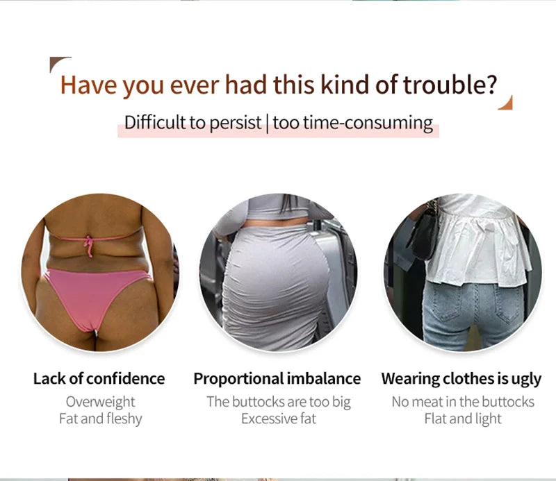 Electric EMS Butt Muscle Stimulator – USB Rechargeable Hip & Glute Trainer