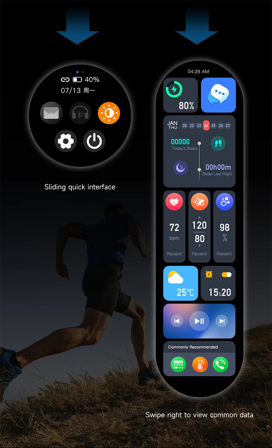 Huawei 1.85" Smartwatch – GPS, NFC & Bluetooth Fitness Tracker for Men