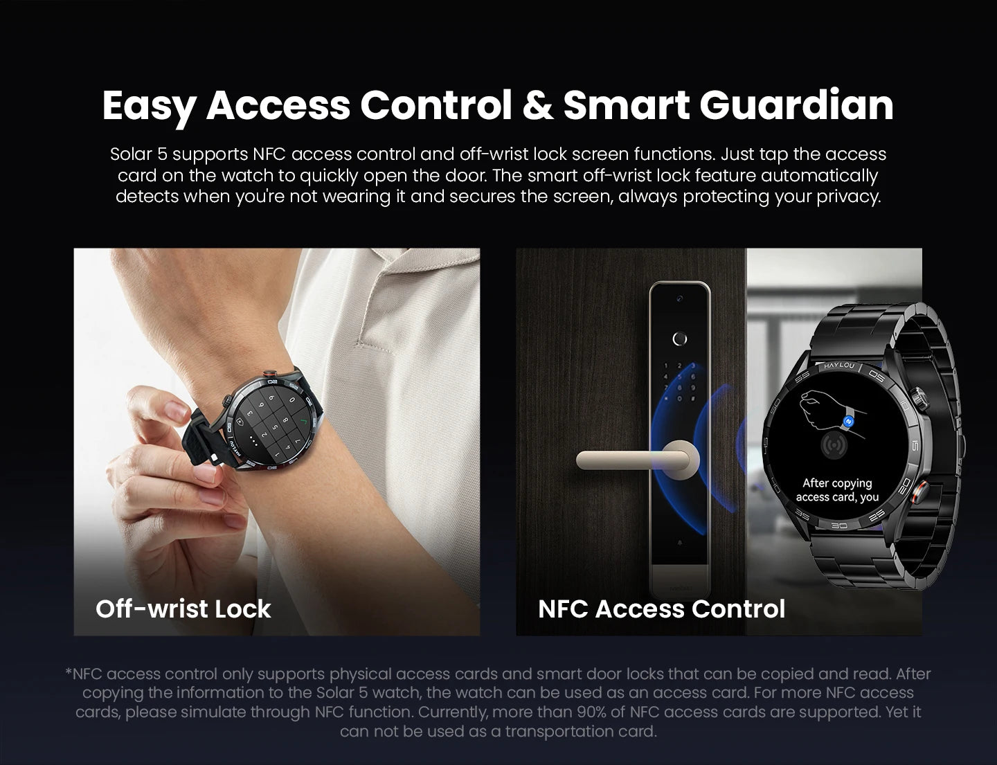 HAYLOU Solar 5 Smartwatch – AMOLED 60Hz Voice Call & Health Tracker